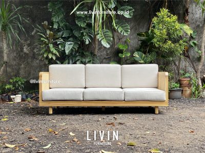 Kursi Sofa Jati Rotan Bleaching Minimalis