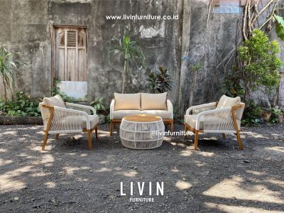 Kursi Sofa Jati Tali Rope 211 Meja Modern Mewah Minimalis
