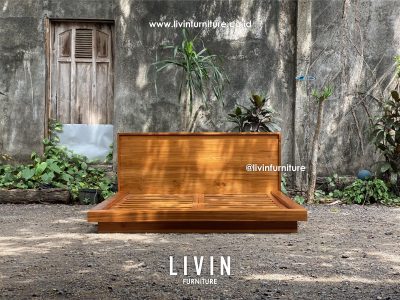 Dipan Tempat Tidur Jati Klasik Modern Minimalis
