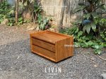 Nakas Jati Klasik 2 Laci Modern Minimalis