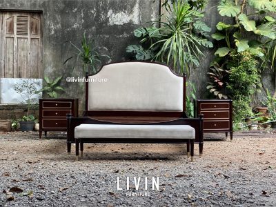 Set Dipan Tempat Tidur Jati Klasik Modern Minimalis