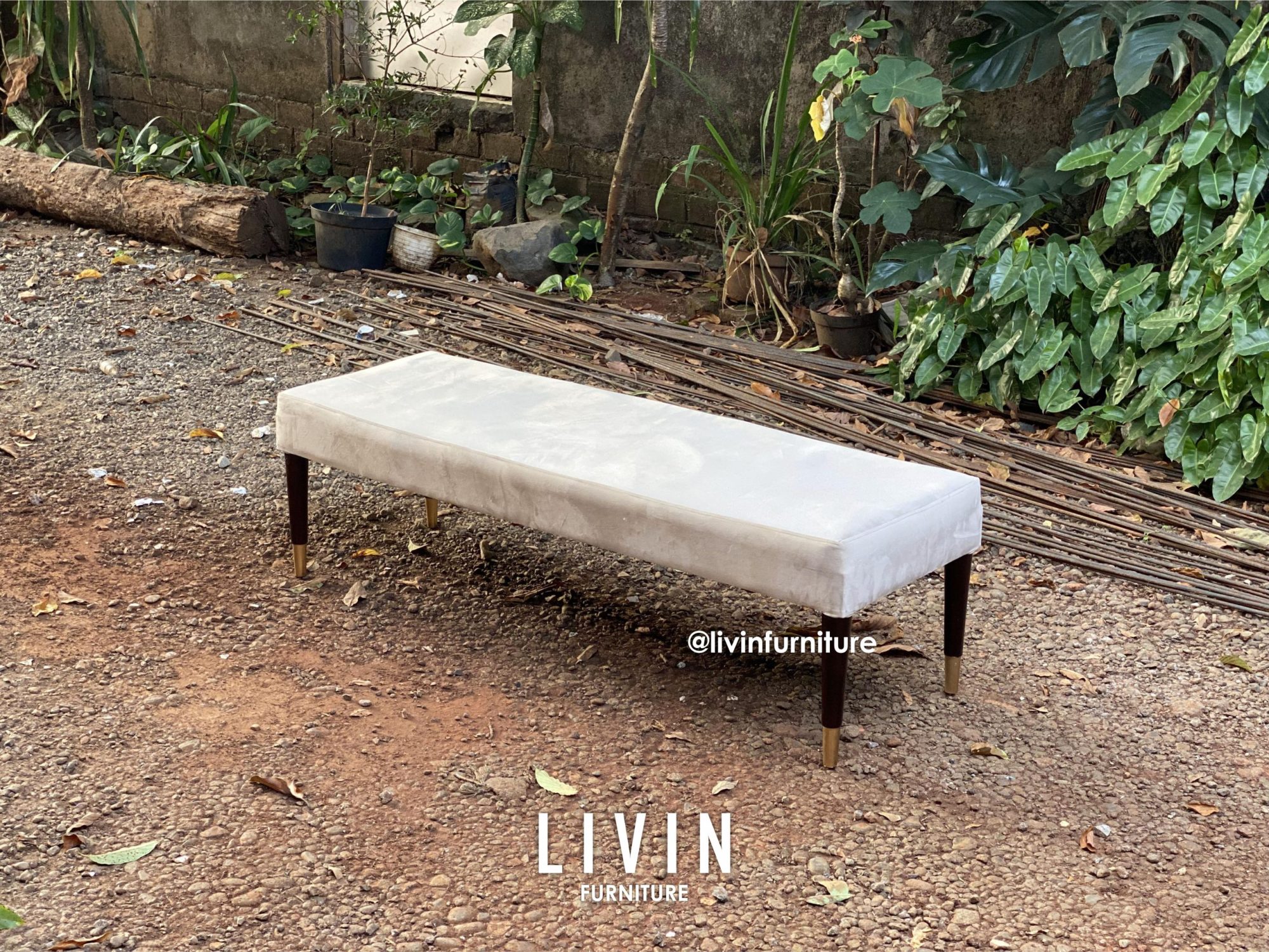 Kursi Bench Tempat Tidur Jati Modern Minimalis Kursi Bench Tempat Tidur Jati Modern Minimalis