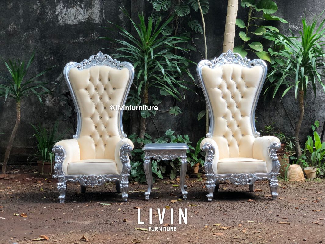 Kursi Sofa Syahrini Jati Ukir Klasik Mewah