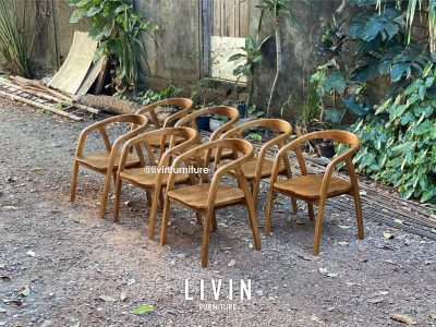 Kursi Makan Selly Jati Klasik Minimalis