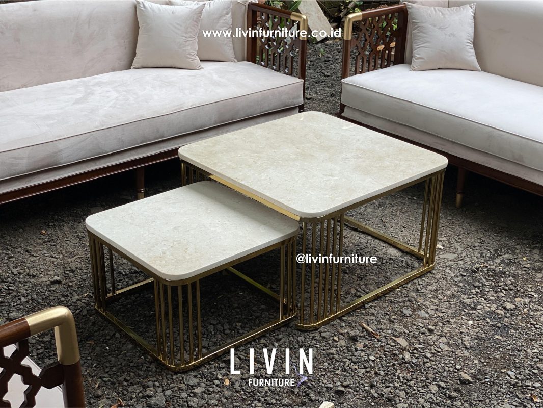 Sofa Tamu Jati 3211 Meja Klasik Modern Mewah