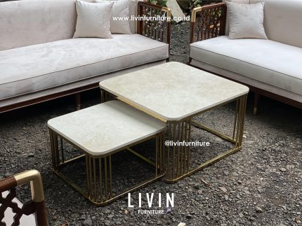 Sofa Tamu Jati 3211 Meja Klasik Modern Mewah