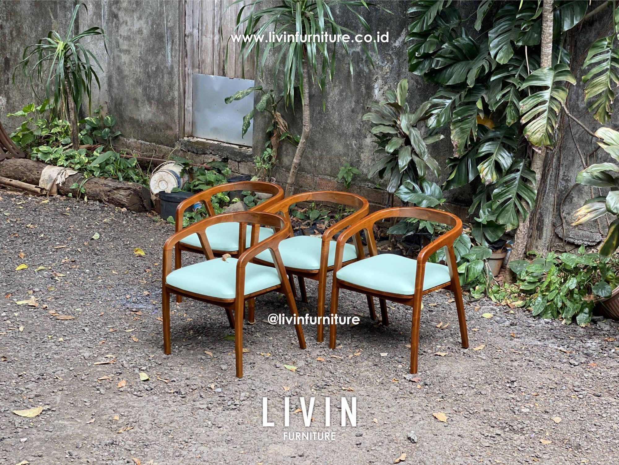 Kursi Makan Jati Sofa Selly Modern Minimalis Kursi Makan Jati Sofa Selly Modern Minimalis