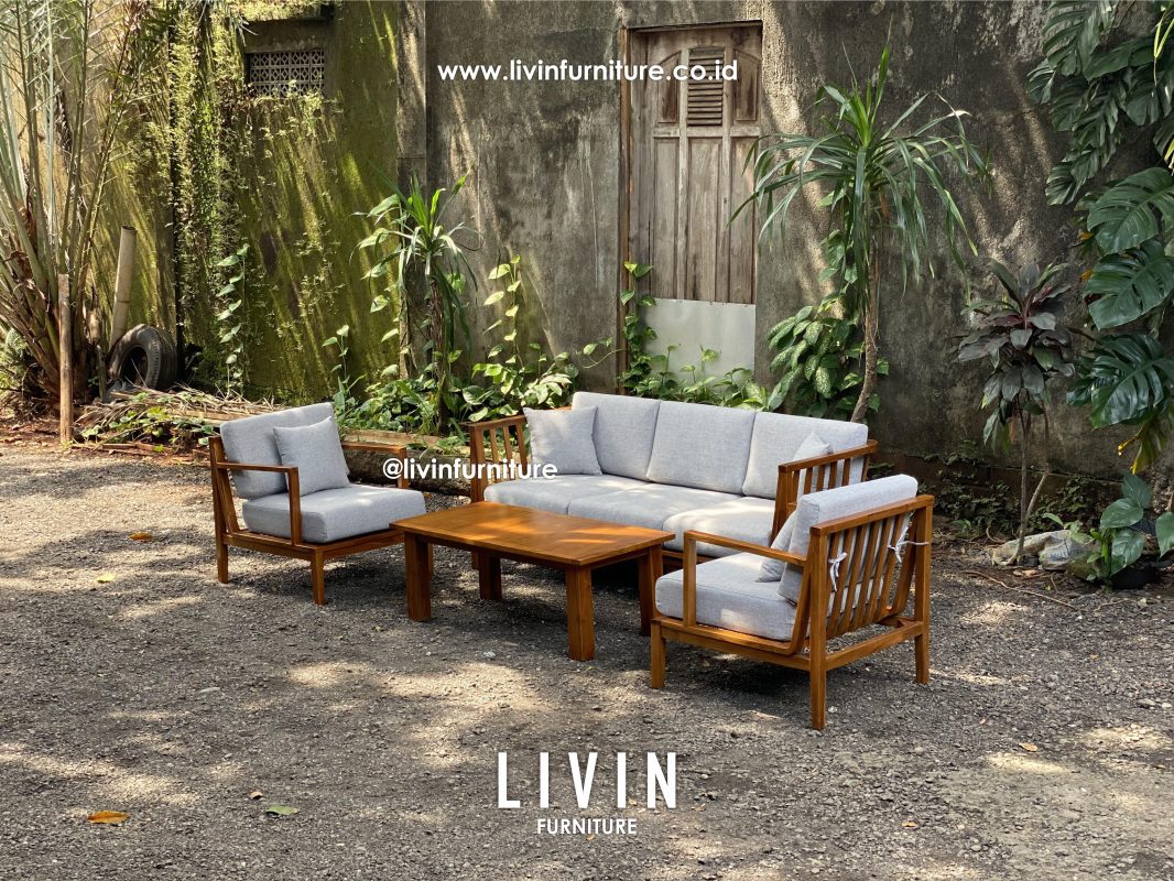 Kursi Tamu 311 Meja Jati Sofa Klasik Modern