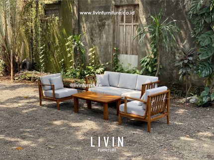 Kursi Tamu 311 Meja Jati Sofa Klasik Modern