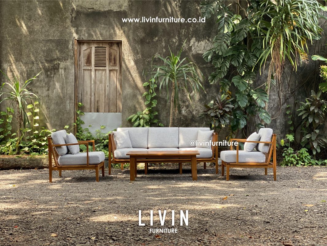 Kursi Tamu 311 Meja Jati Sofa Klasik Modern