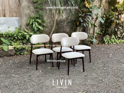 Kursi Makan Sofa Jati Salak Tua Modern Mewah