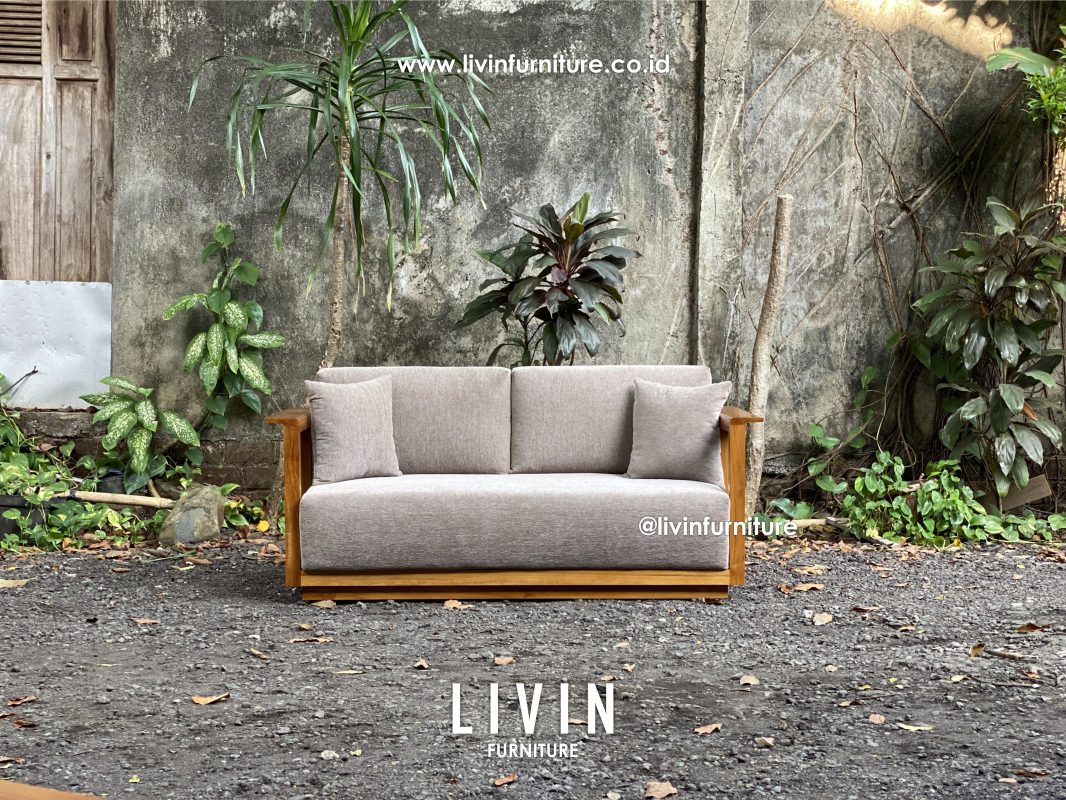 Sofa Jati Rotan Modern 2 Seater Klasik Minimalis