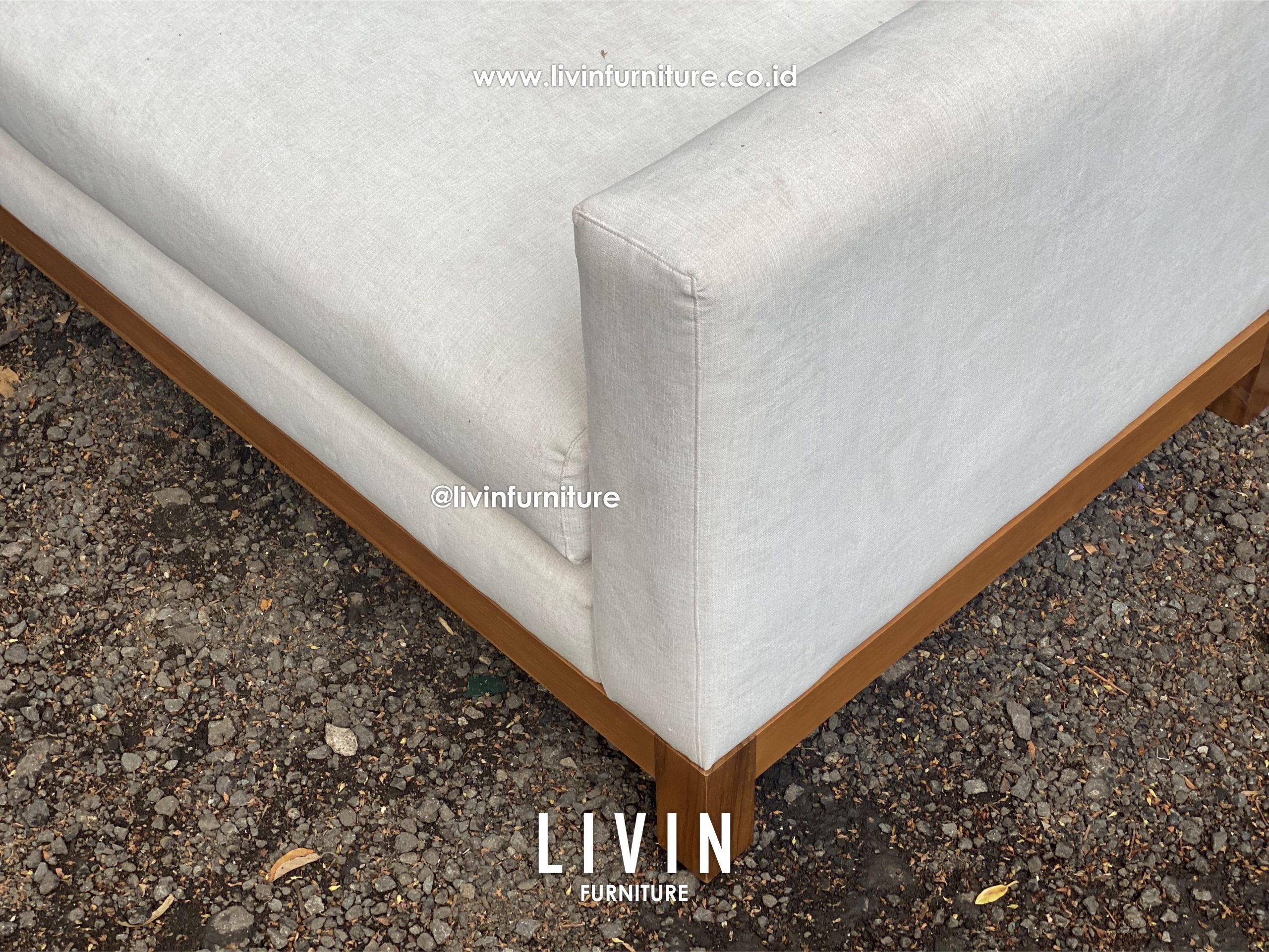 Kursi Sofa Jati 3 Seater Modern Minimalis Kursi Sofa Jati 3 Seater Modern Minimalis