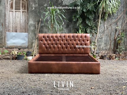Dipan Tidur Jati Mewah Sofa Klasik Modern