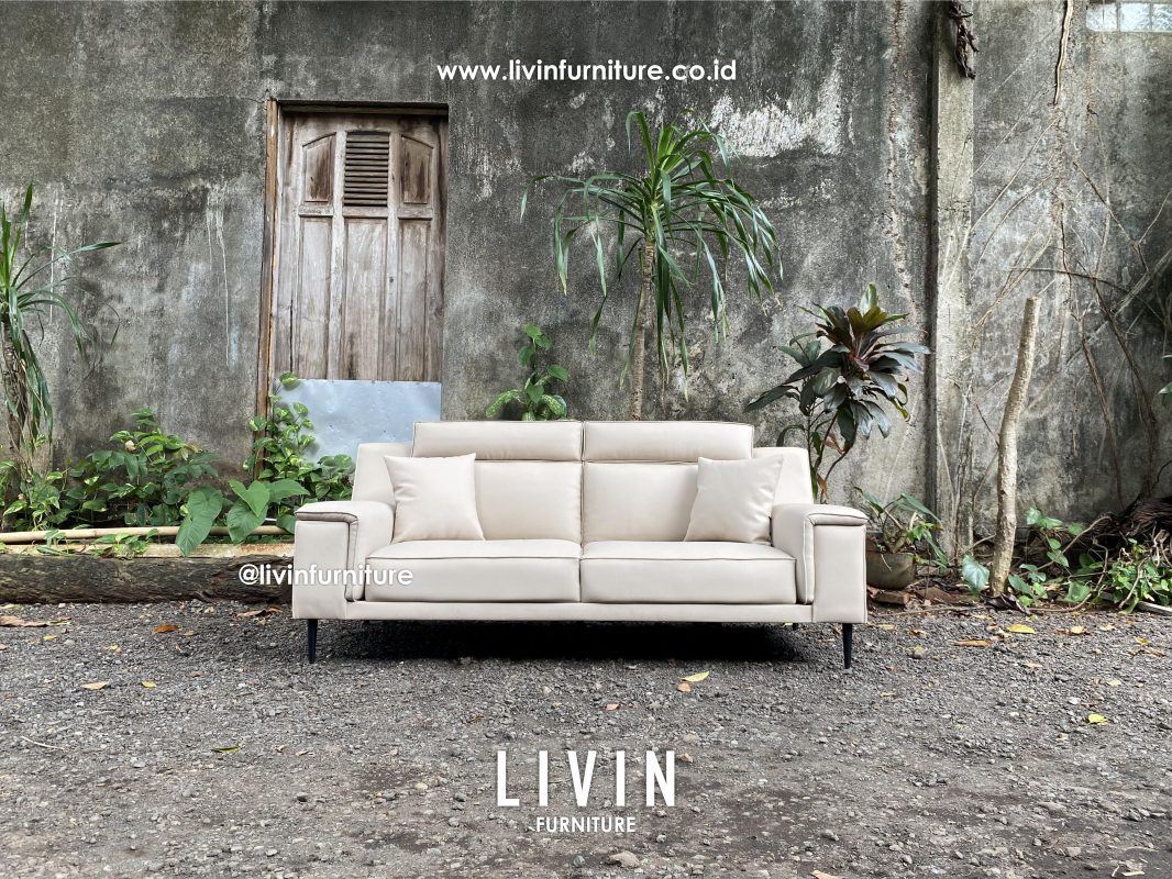Sofa Ruang Tamu 3 Seater Mewah Modern
