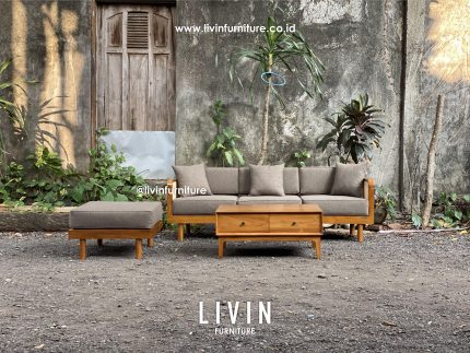 Kursi Jati Rotan Sofa 3 Seater Stool Meja Klasik Modern MInimalis