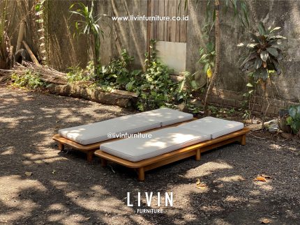Kursi Lounger Jati Sofa Klasik Modern Minimalis