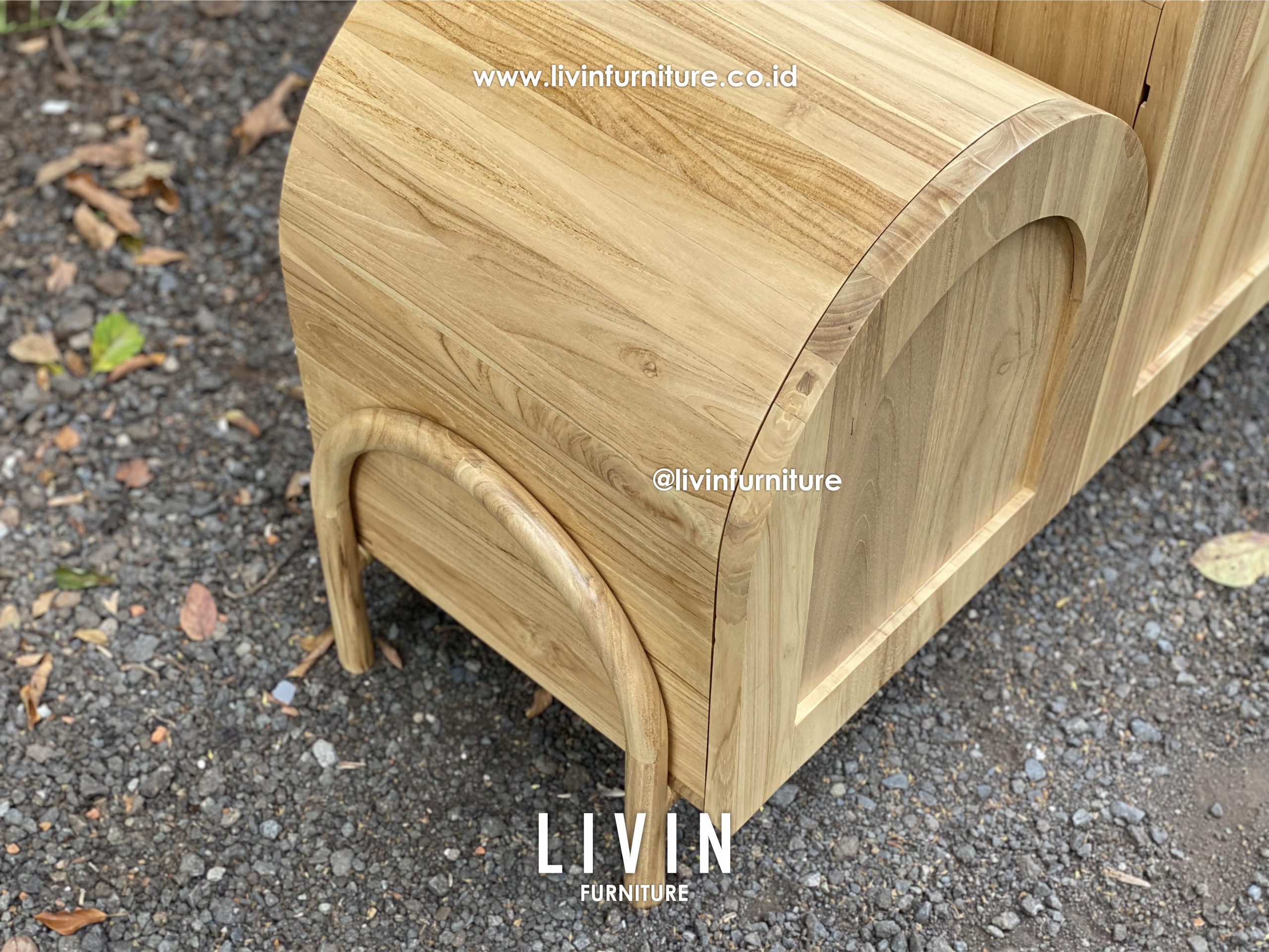 Meja TV Jati Modern 4 Pintu Japandi Minimalis Meja TV Jati Modern 4 Pintu Japandi Minimalis