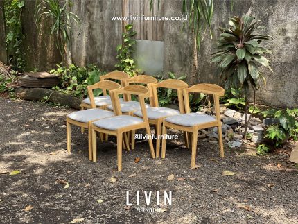 Kursi Makan Retro Jati Sofa Modern Minimalis